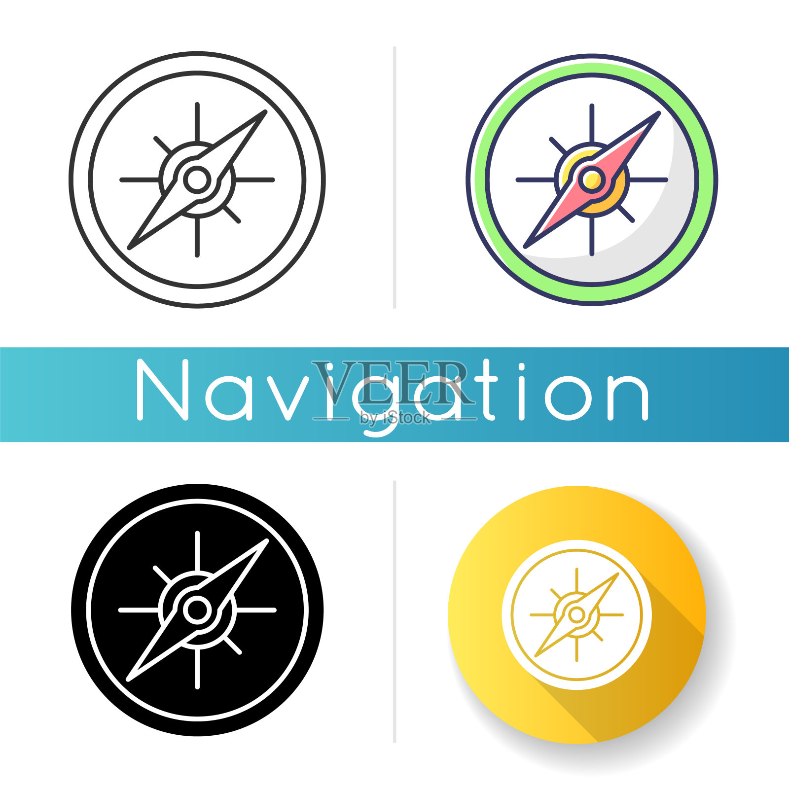 罗盘图标图标素材