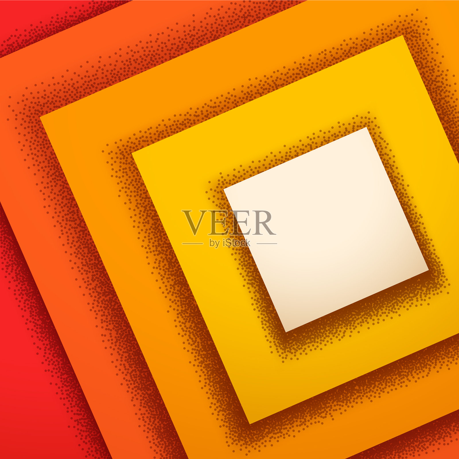 抽象背景与复古层和点插画图片素材