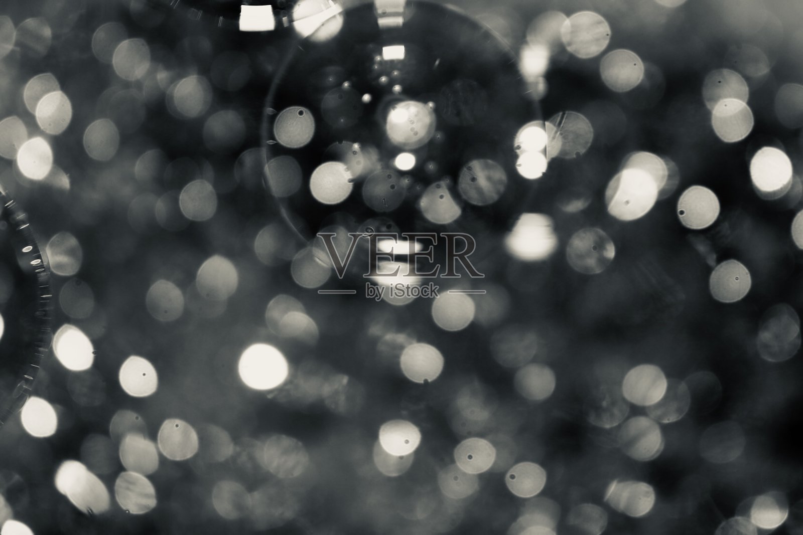 模糊图像和散焦从水滴图案纹理背景照片摄影图片