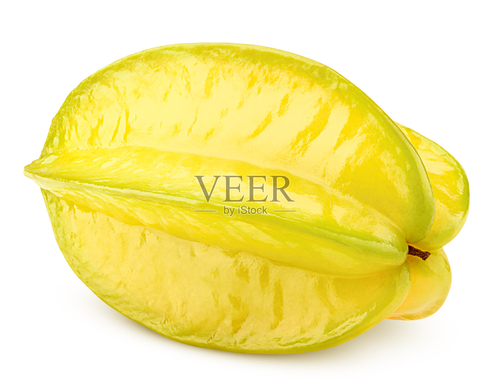 杨桃，杨桃，孤立在白色背景，修剪路径，全景深的领域照片摄影图片