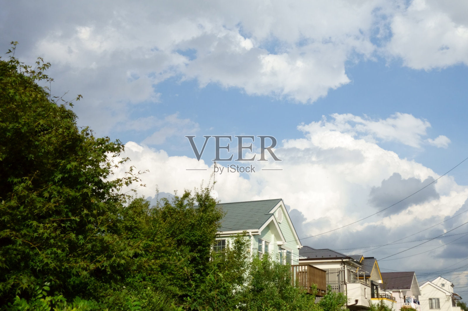 住宅区，你可以享受自然照片摄影图片