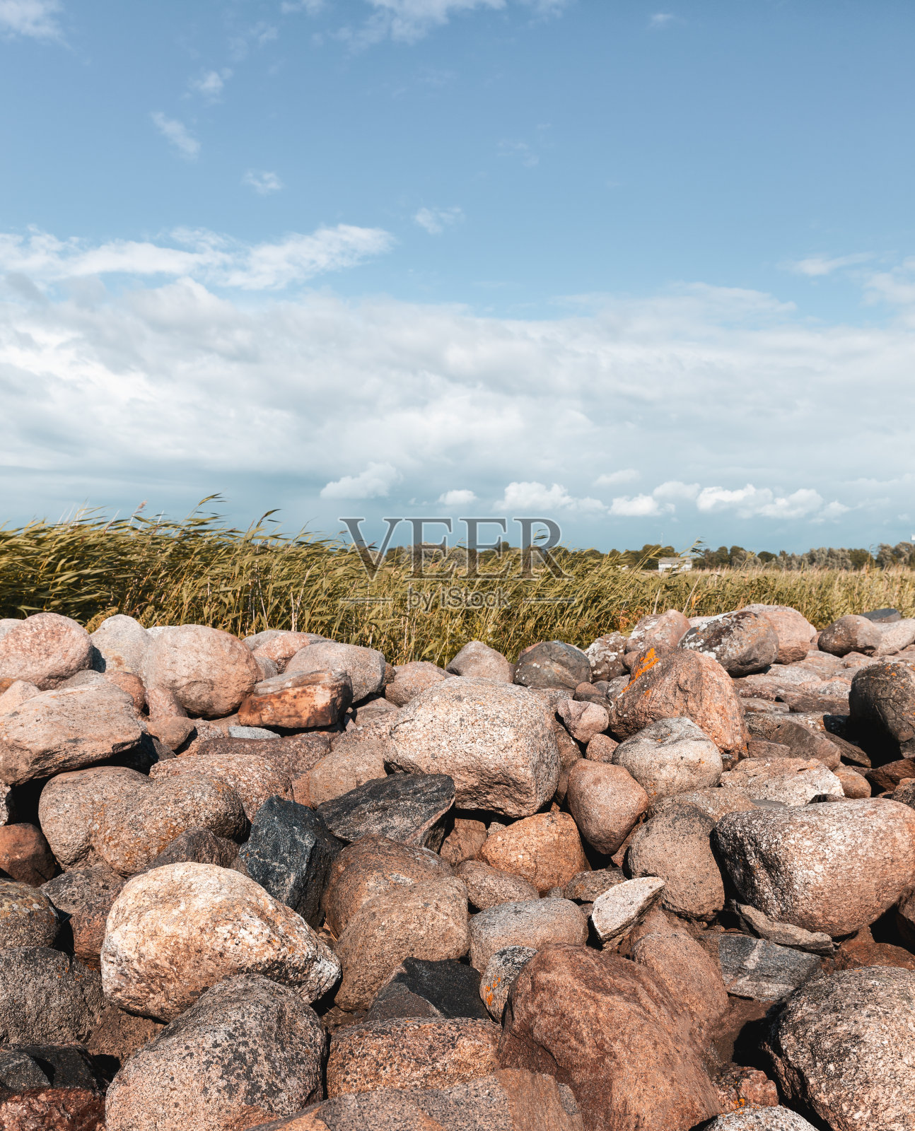 中块石码头照片摄影图片