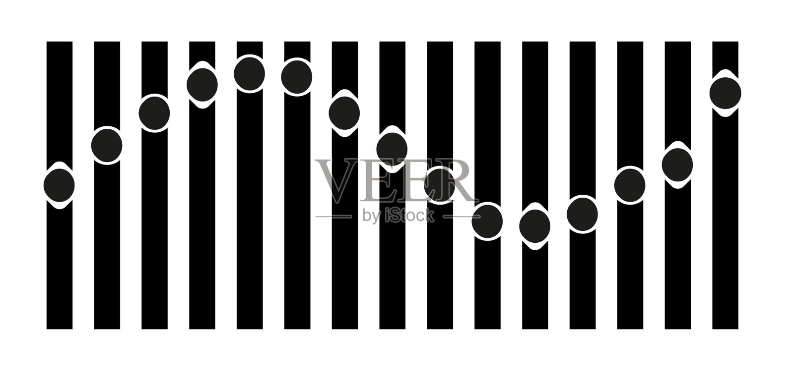 声波音频播放器音频均衡器插画图片素材