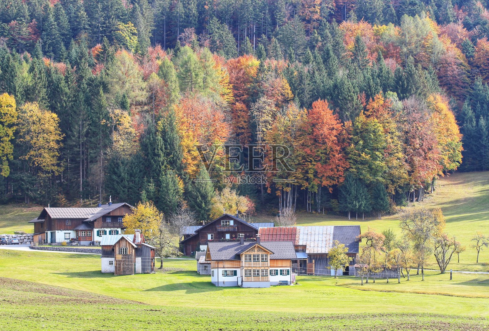 反射和景观照片摄影图片