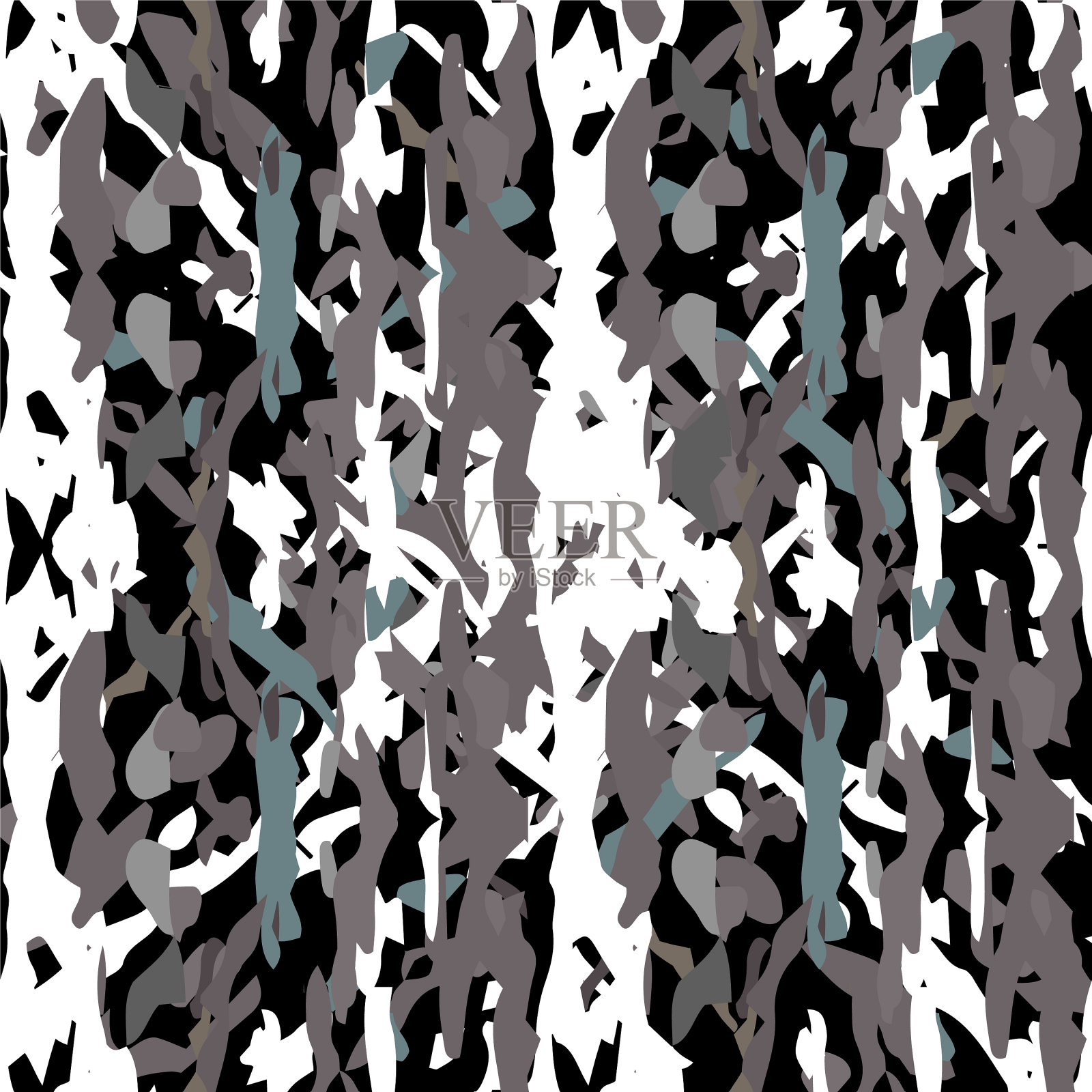 斑点伊卡特扎染蜡染装饰品插画图片素材