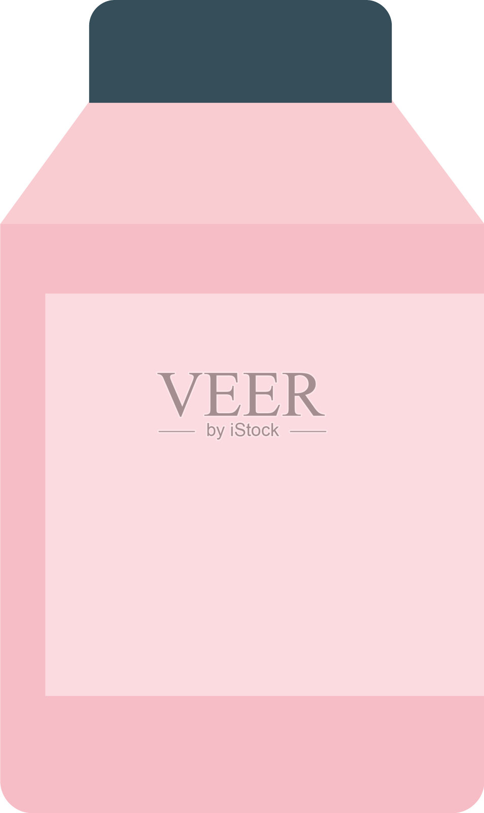 洗洁精瓶平面风格图标设计插画图片素材