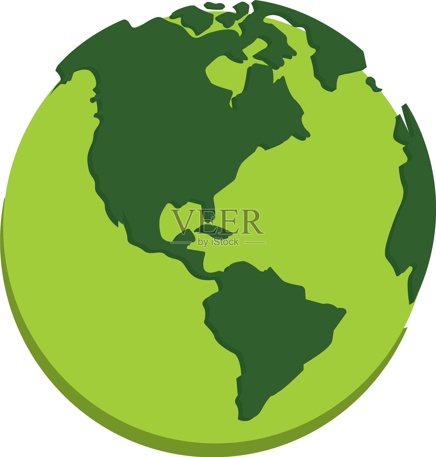 孤立3d地球行星插画图片素材