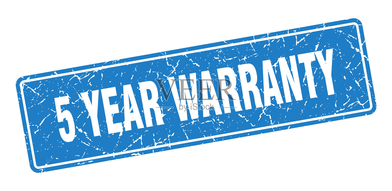 5年保修邮票5年保修年份插画图片素材