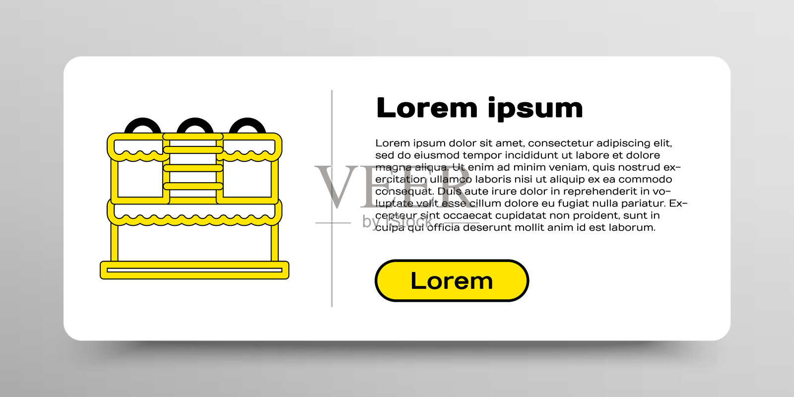 线蛋糕图标孤立在白色背景。生日快乐。色彩斑斓的轮廓的概念。向量插画图片素材