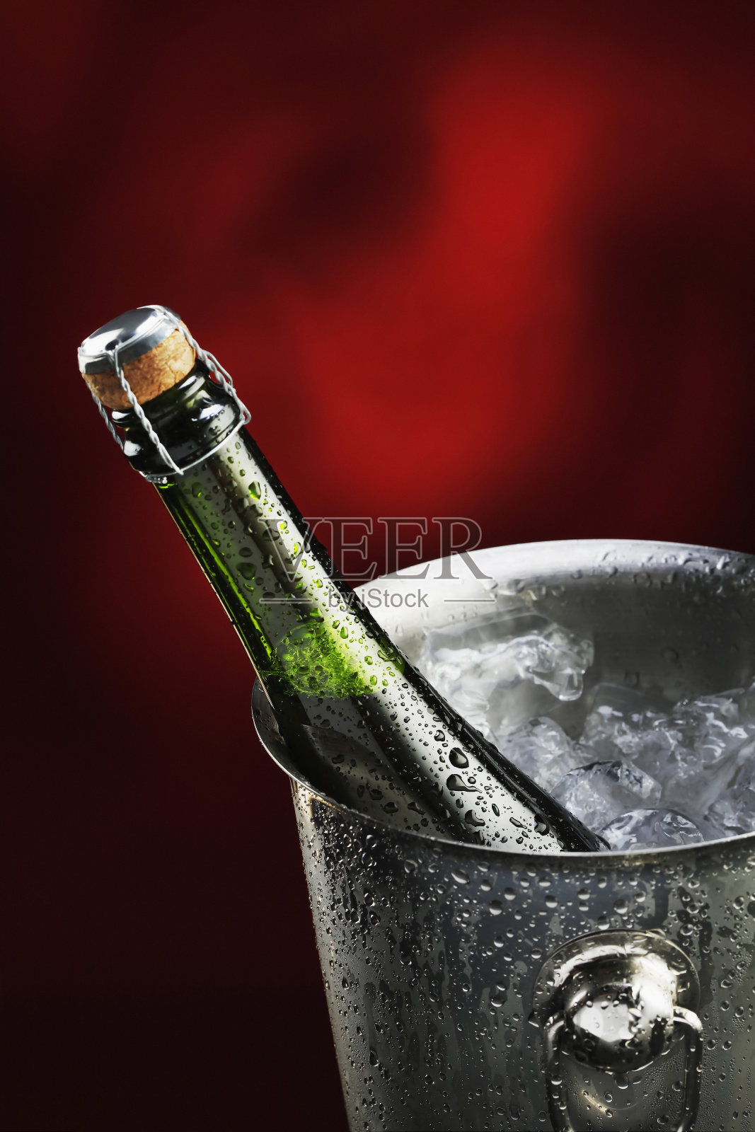 冰桶香槟照片摄影图片