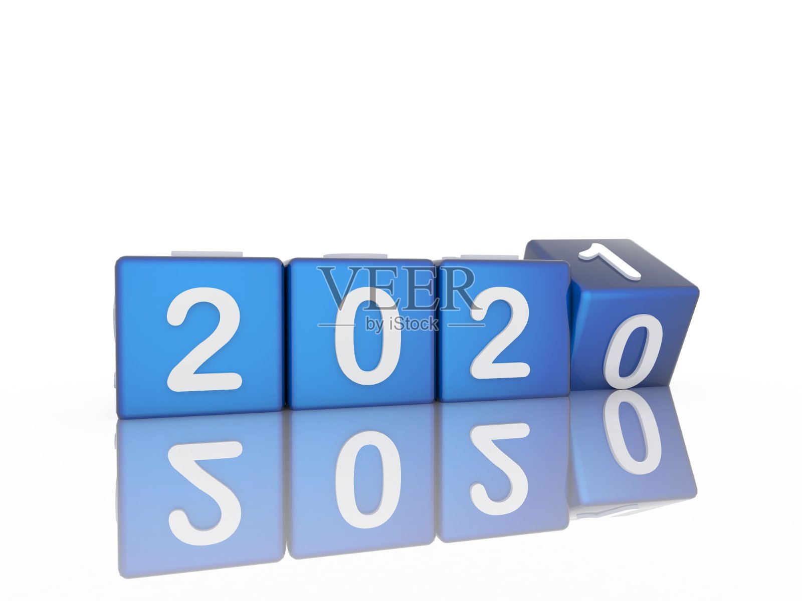 白色背景下的玩具块特写镜头照片摄影图片