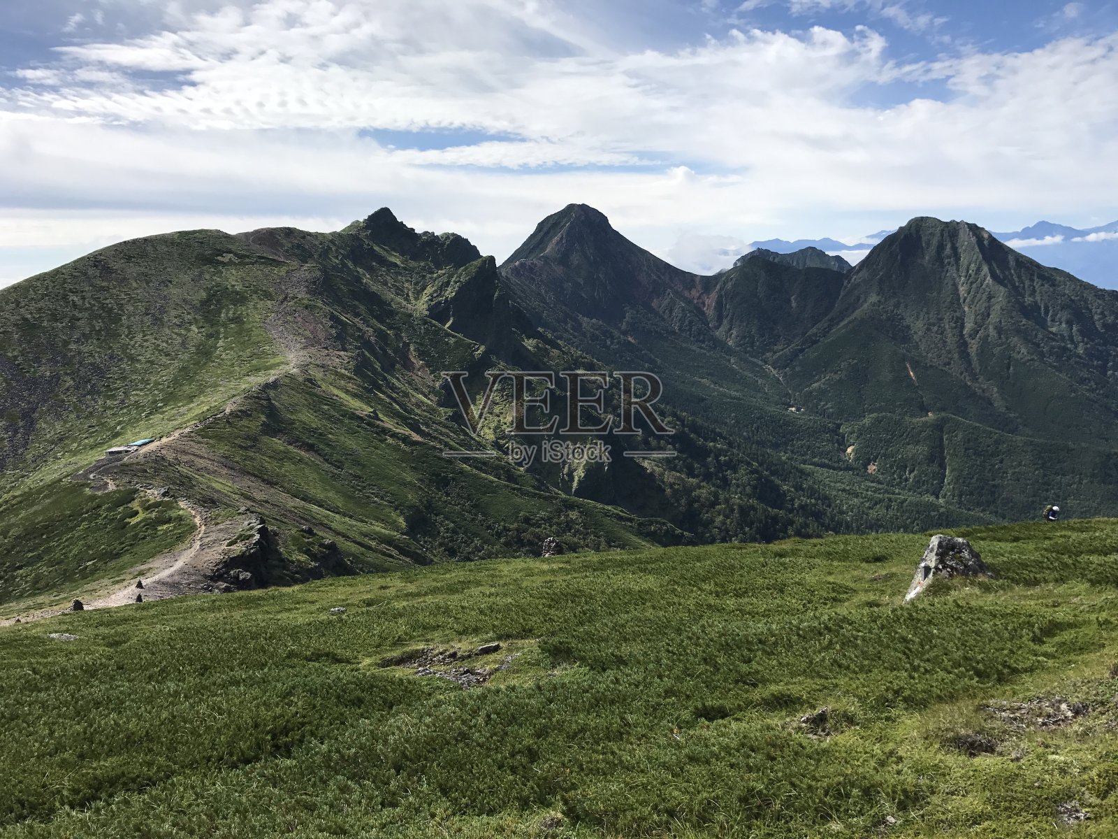 Mount Akadake (赤岳) of Yatsugatake in Japan (百名山)照片摄影图片