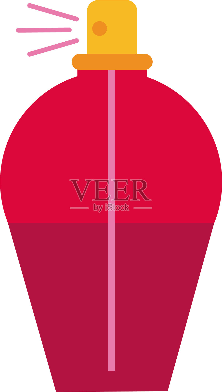 乳液香水平面风格图标图标素材