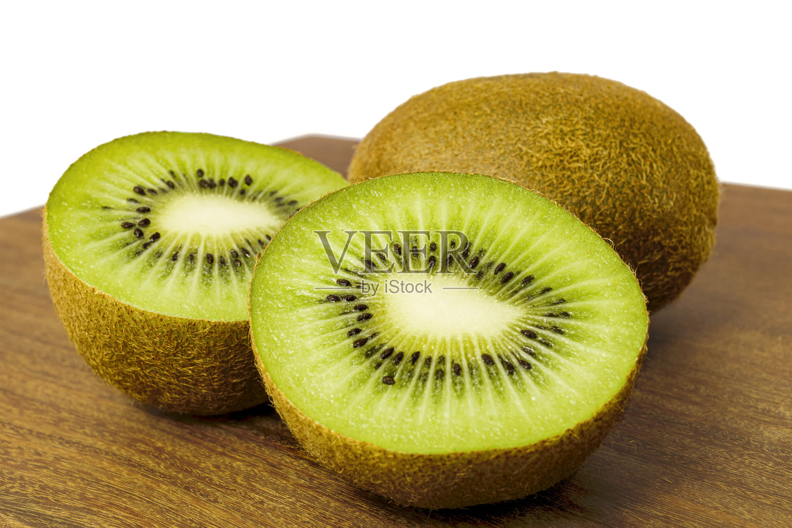 猕猴桃:切成两半的水果照片摄影图片
