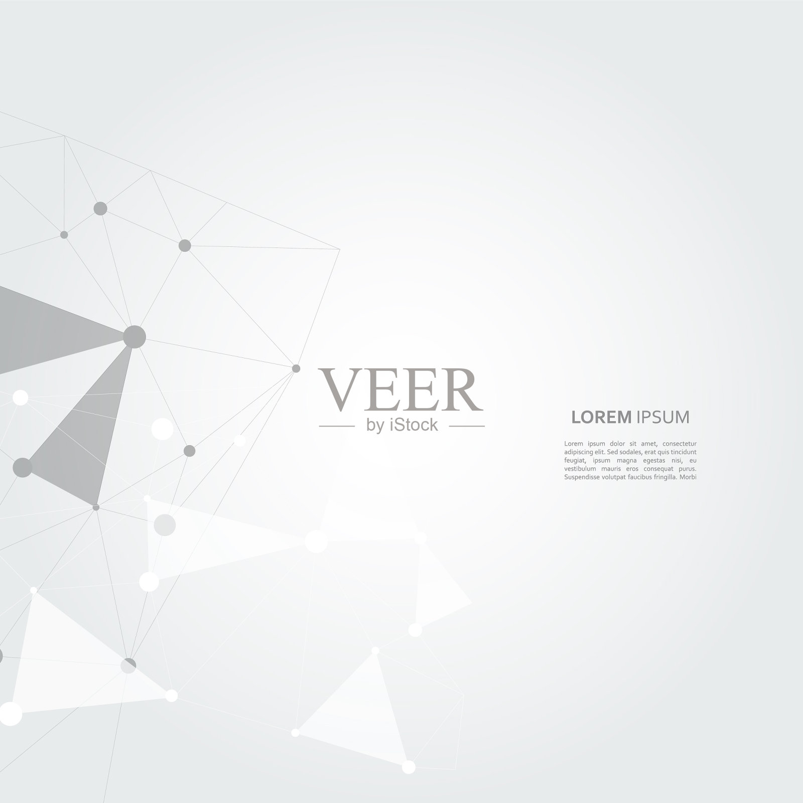 抽象连接结构科学插画图片素材