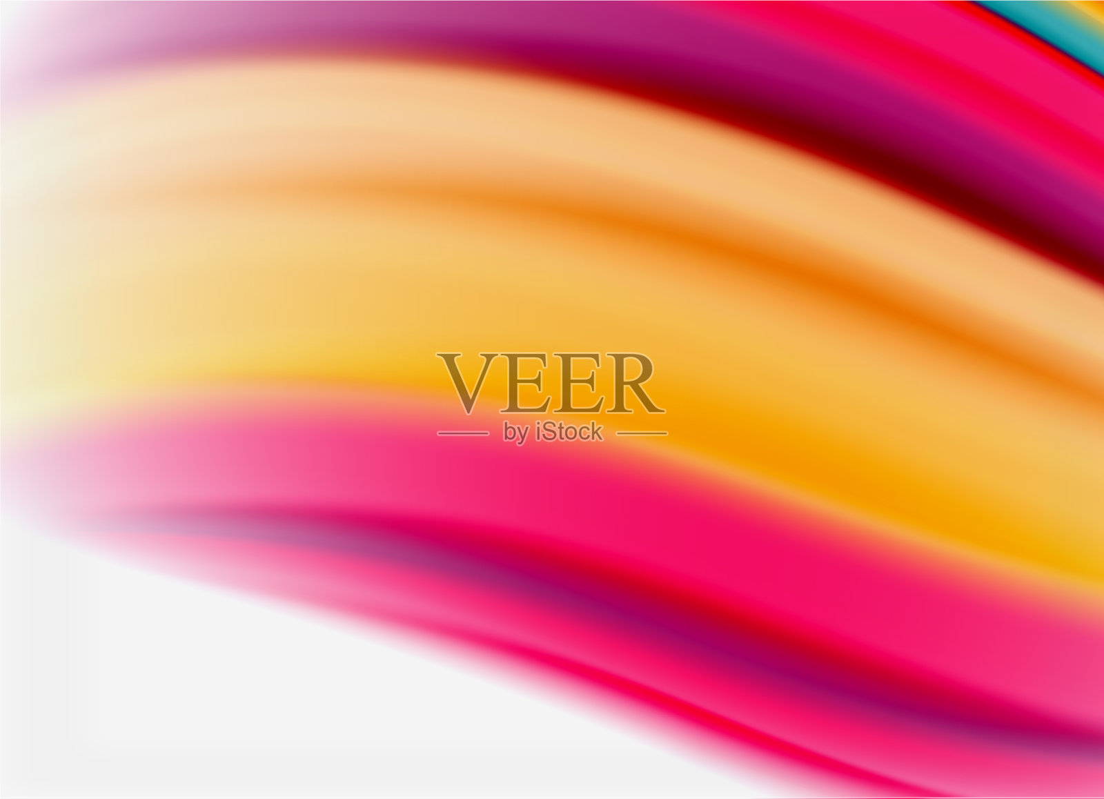 波浪线条抽象背景光滑的丝绸设计插画图片素材