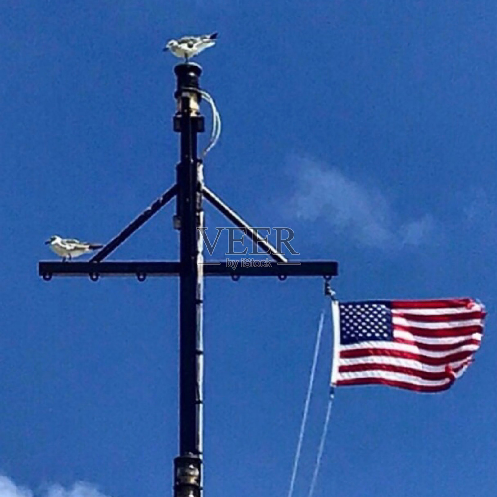 飞行旗照片摄影图片