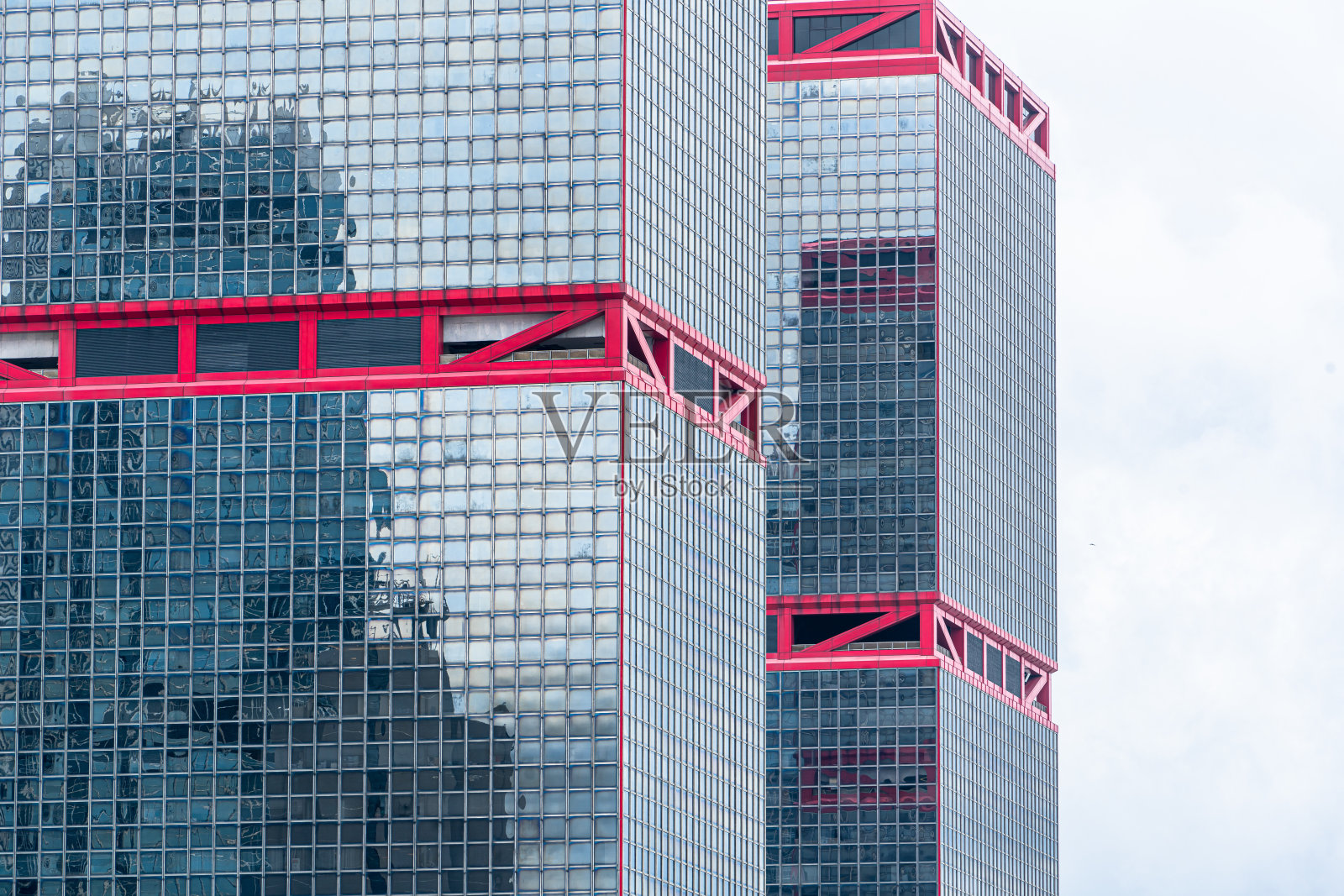 办公楼立面细节-现代建筑格局背景照片摄影图片