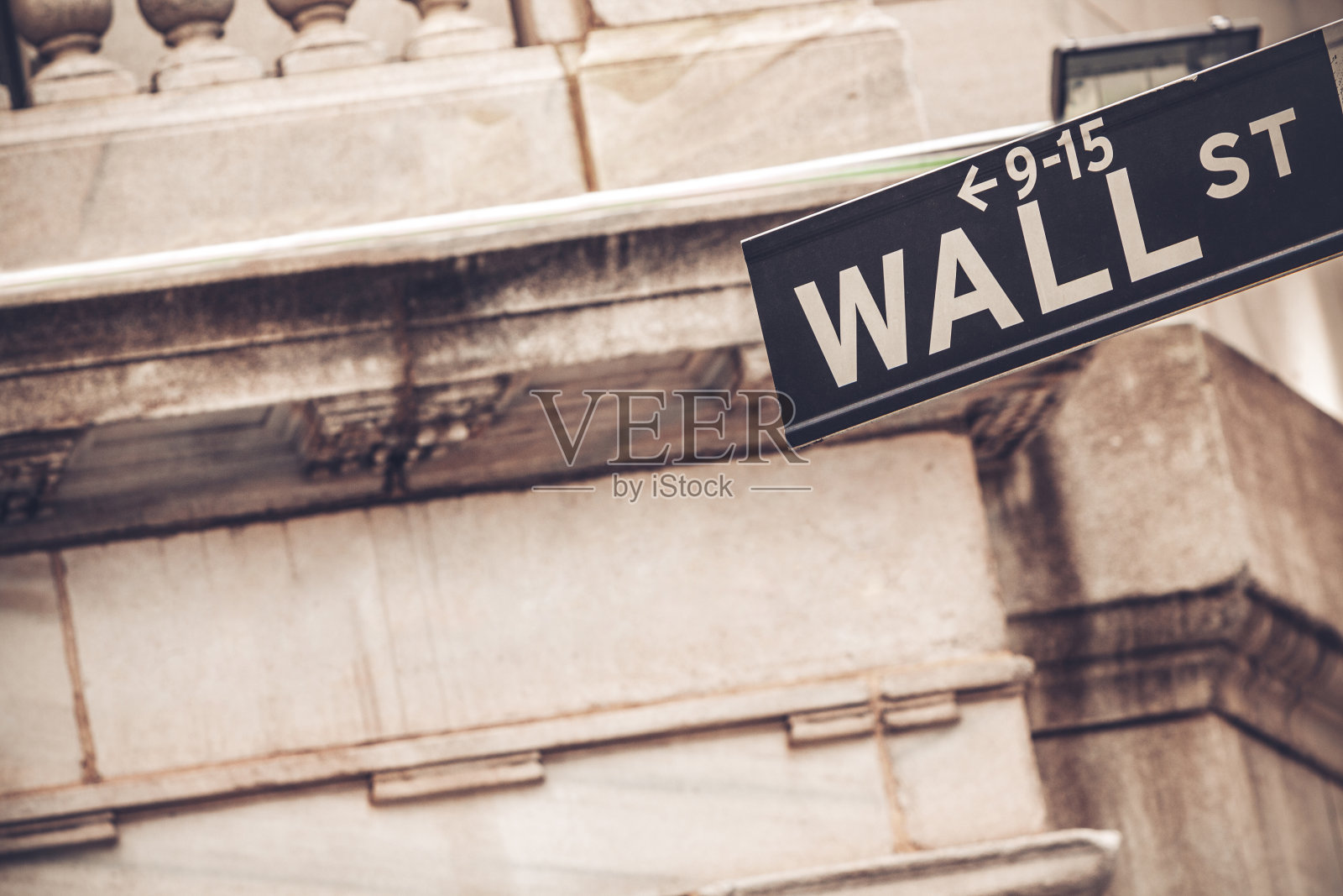 纽约的华尔街照片摄影图片