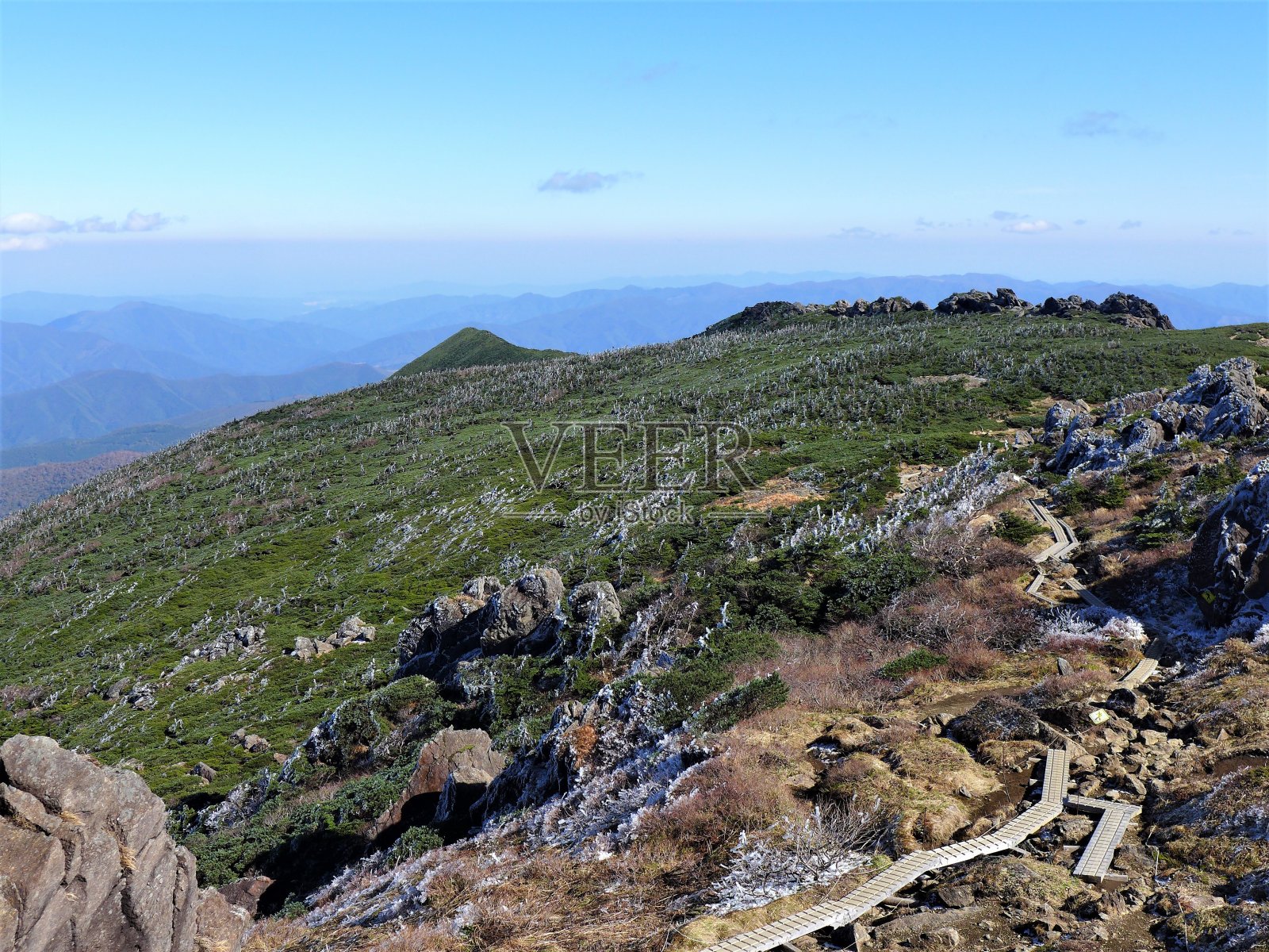 Mount Hayachine in Iwate, Japan (百名山)照片摄影图片