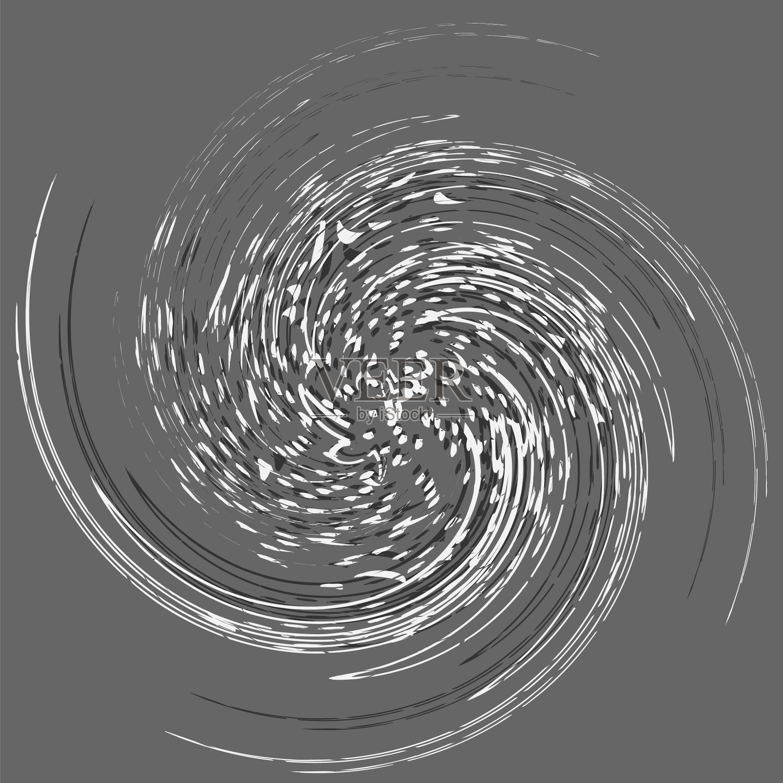 涂抹肮脏的单色黑白插画图片素材