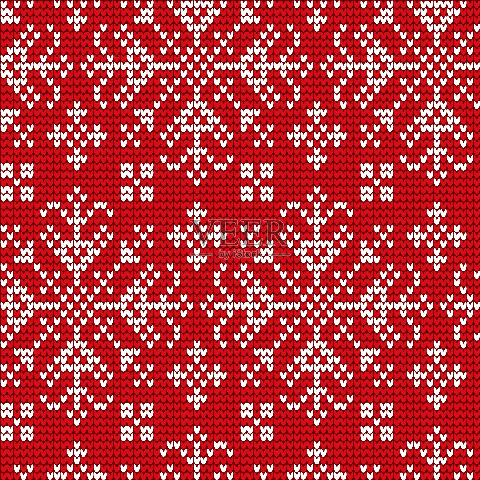 工艺品装饰，圣诞刺绣矢量插画图片素材