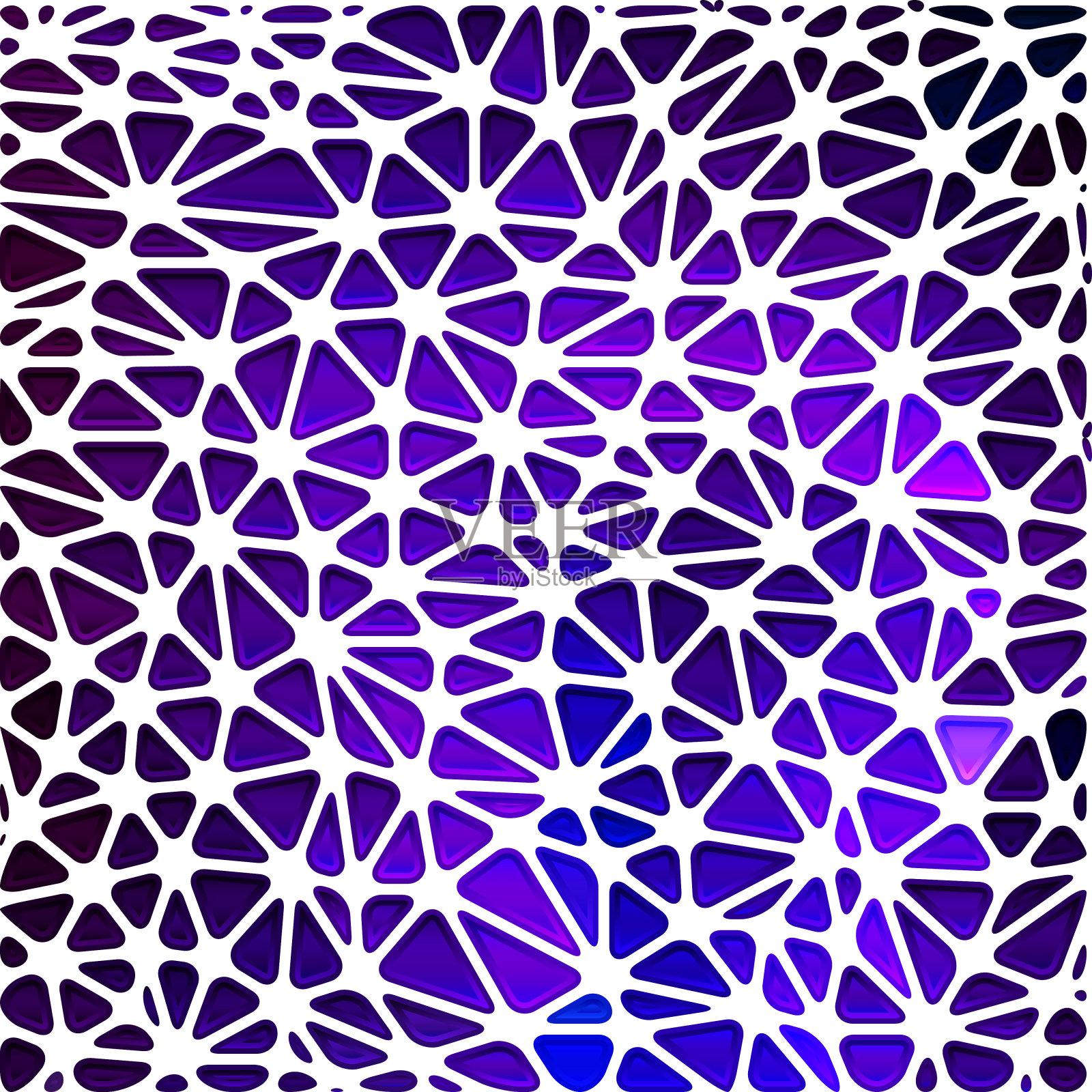 抽象彩色玻璃马赛克背景插画图片素材