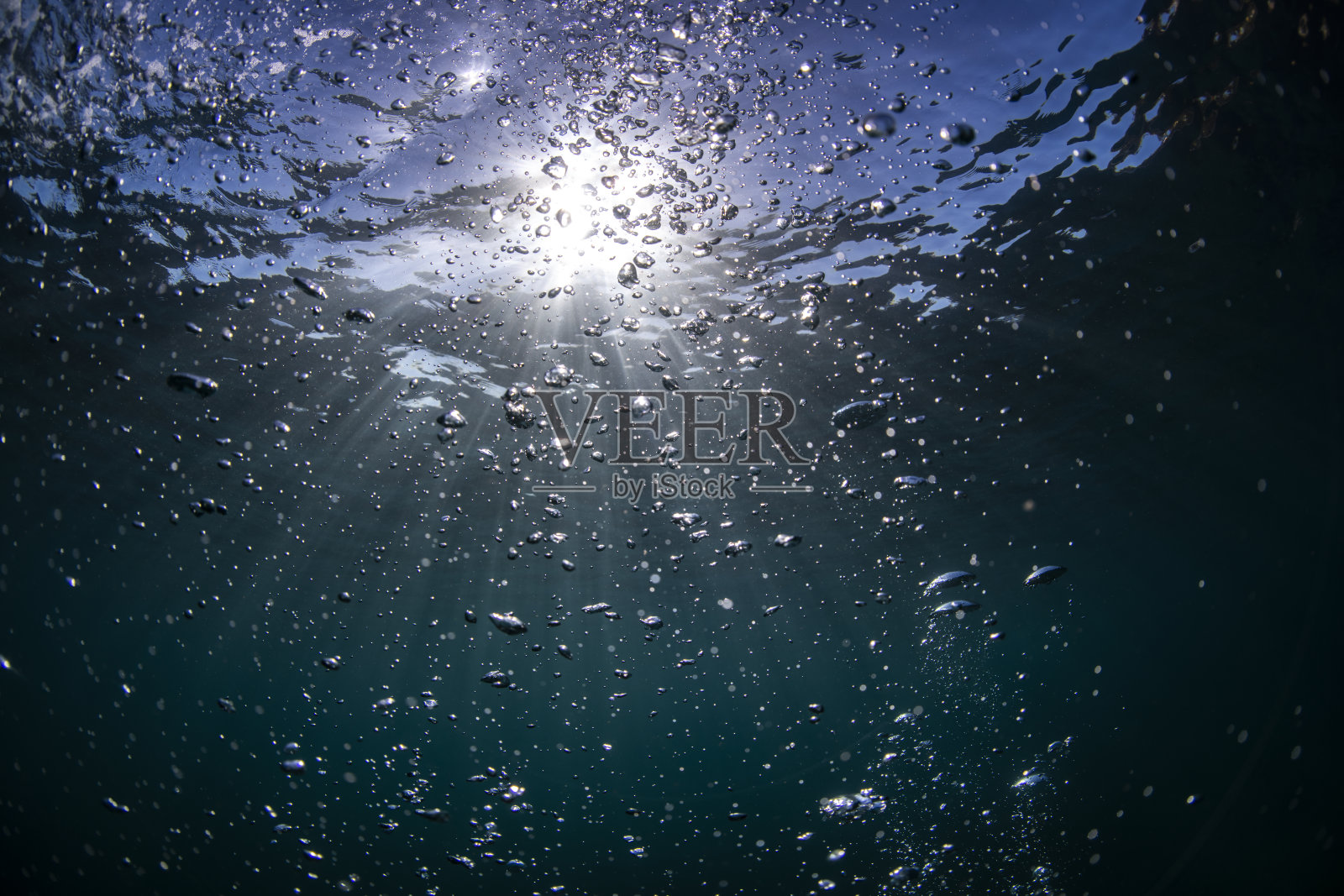 水下气泡照片摄影图片