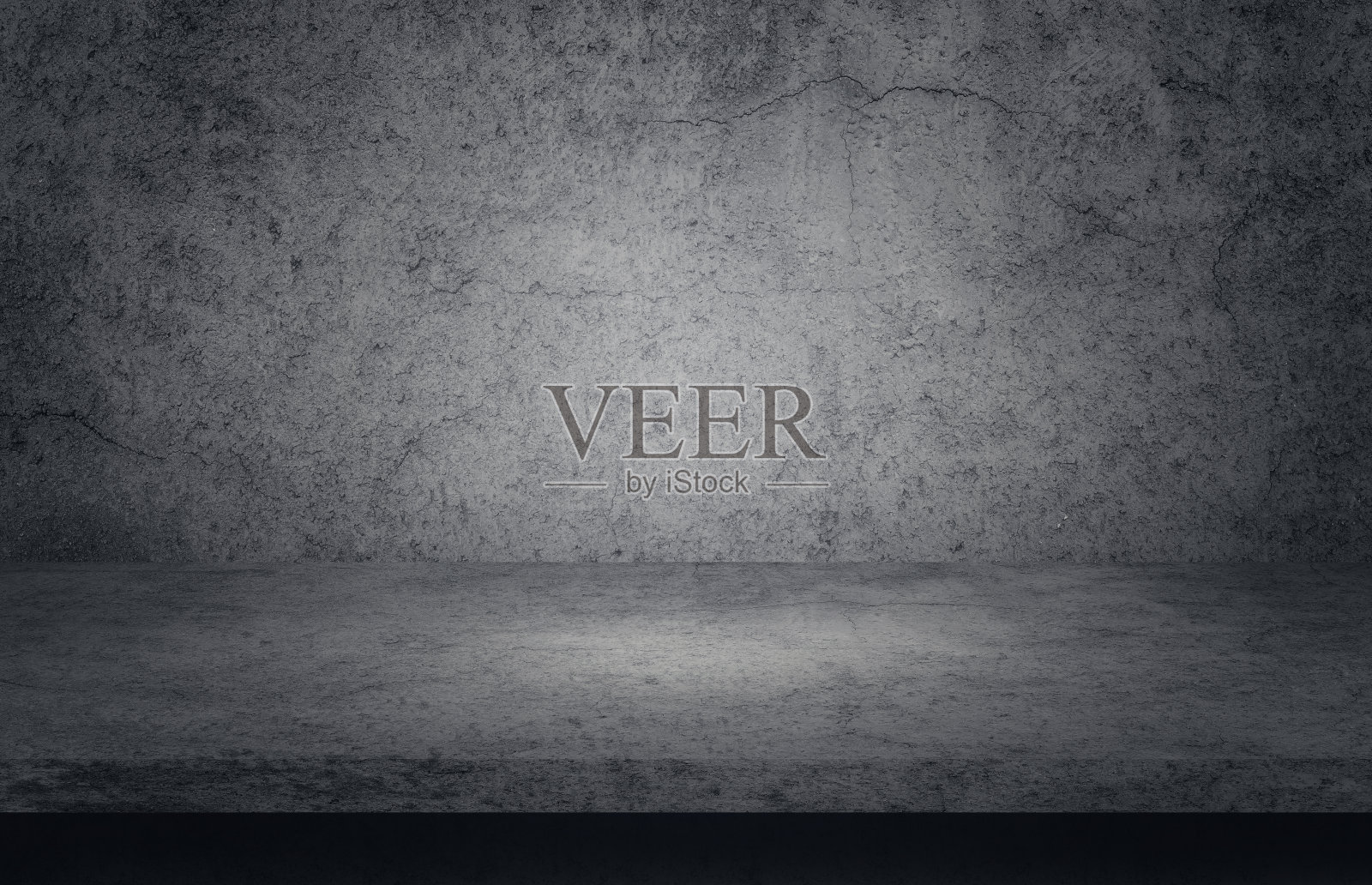 工作室房间的石膏混凝土垃圾纹理背景，用于展示产品。照片摄影图片