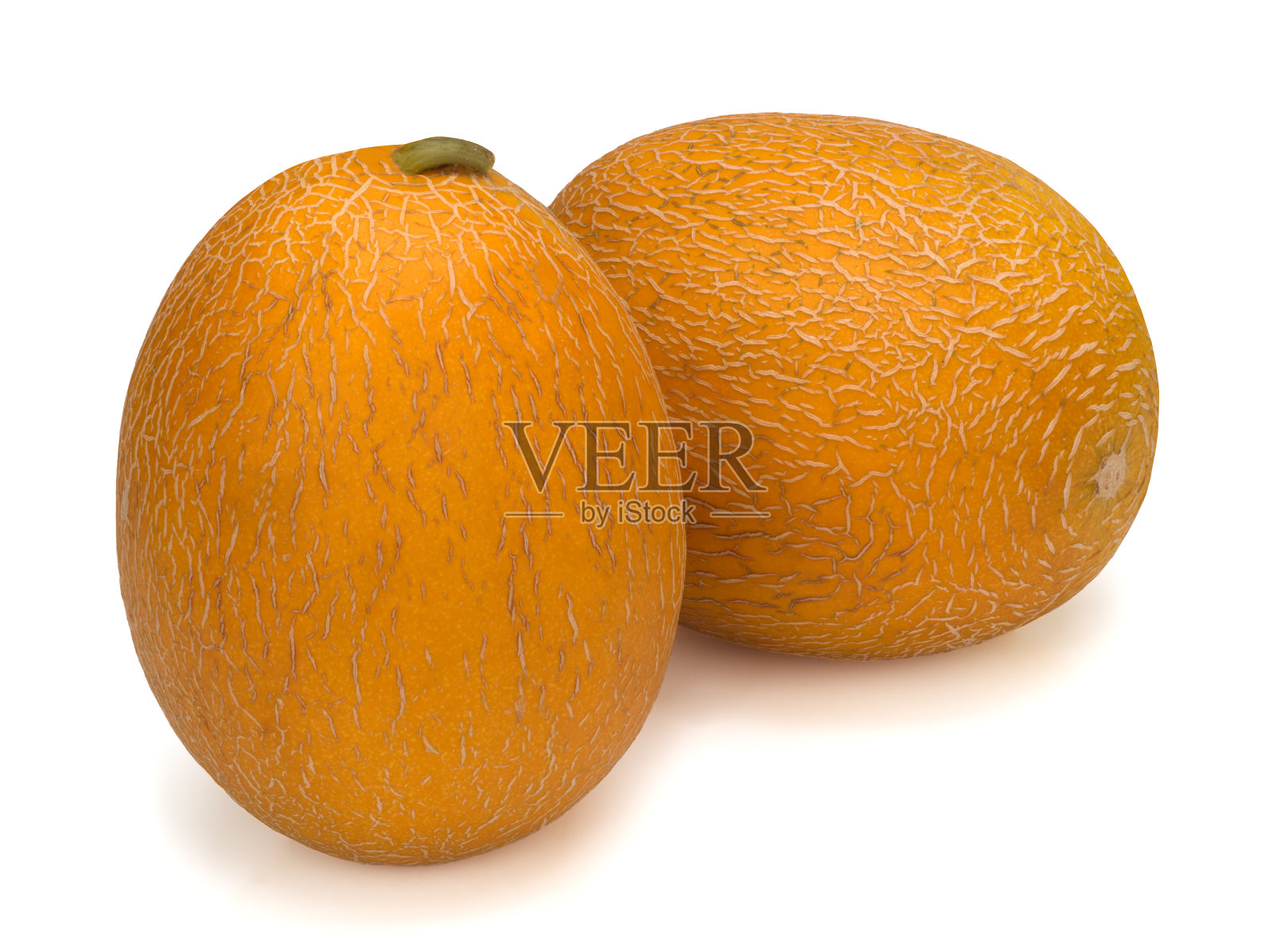 白色隔离甜瓜照片摄影图片