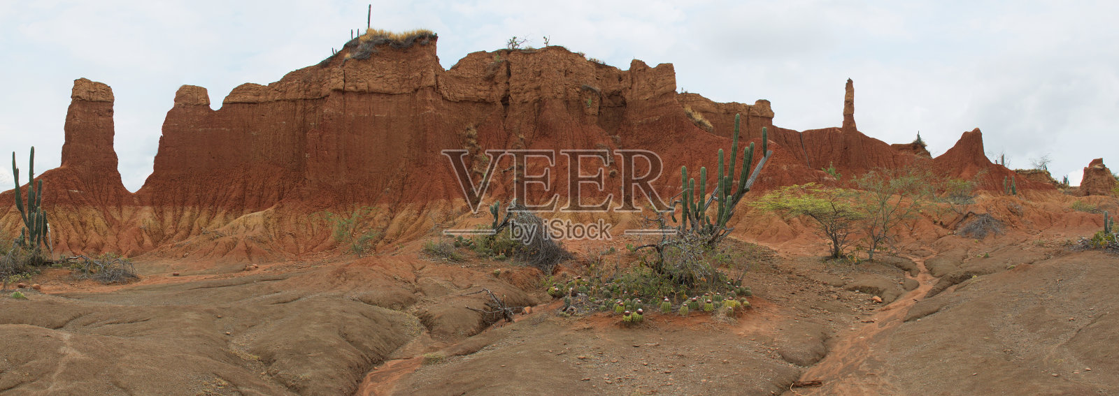 哥伦比亚塔塔科阿沙漠的风景照片摄影图片