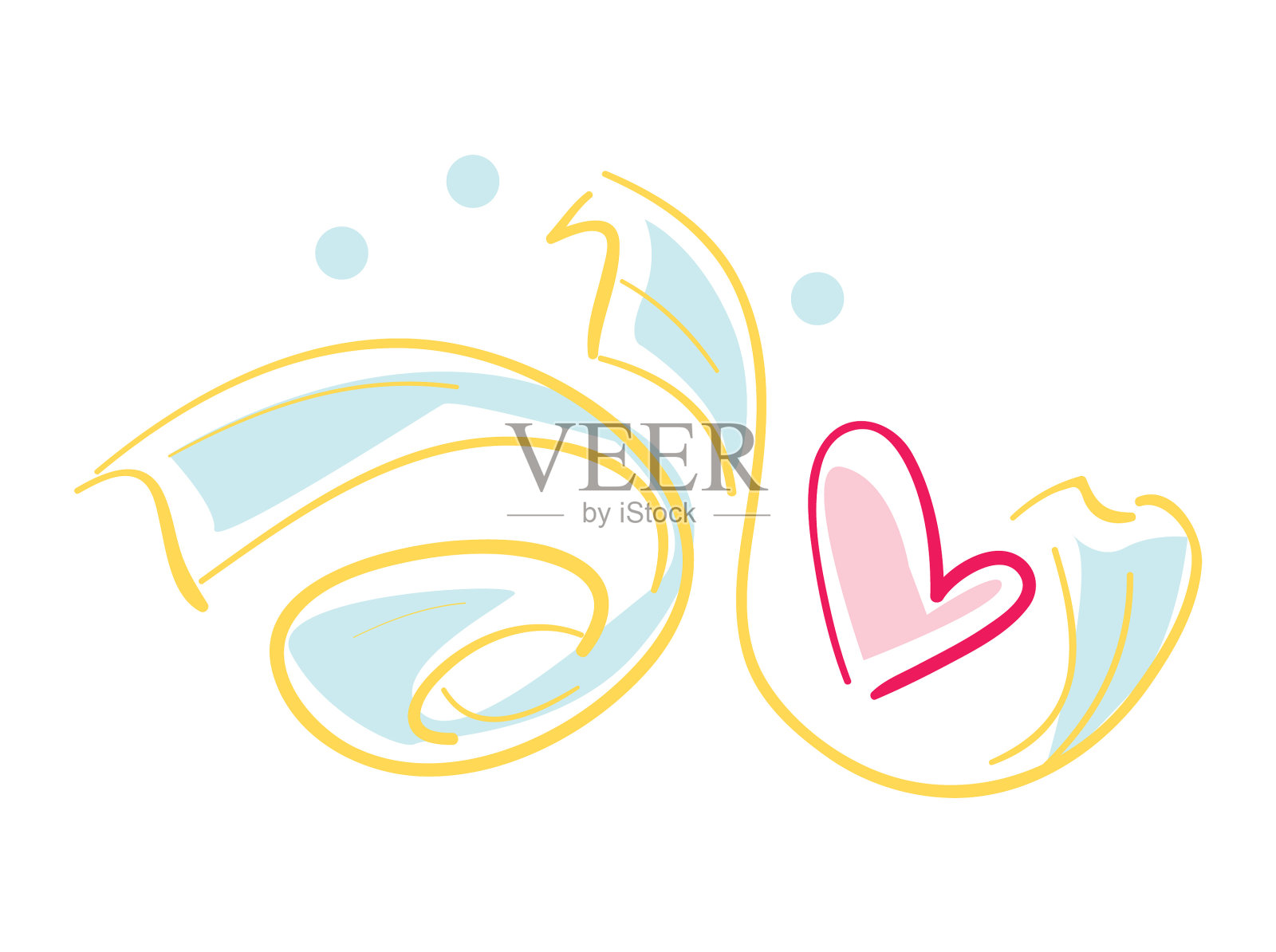 情人节快乐插画图片素材