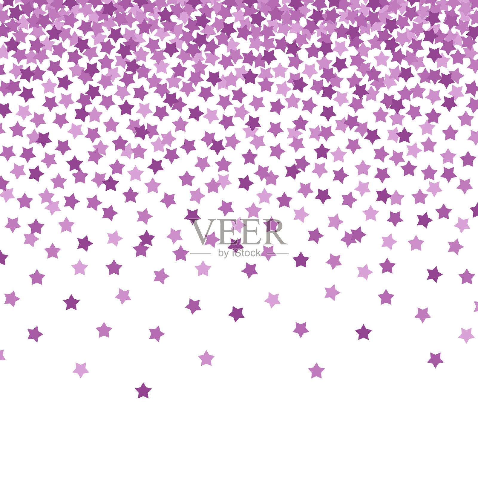 飘落的五彩纸屑背景插画图片素材