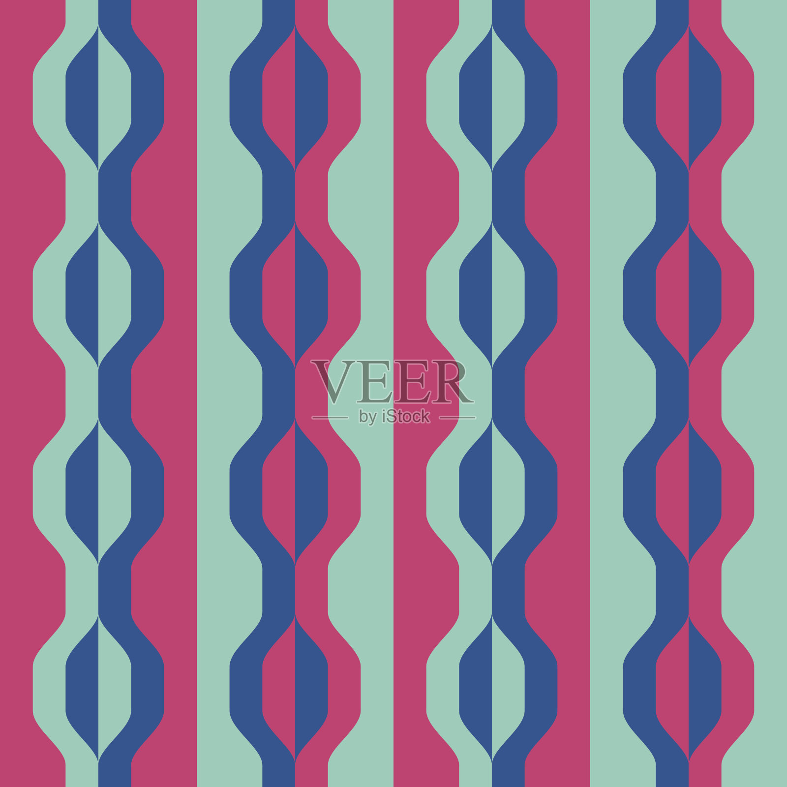 抽象的几何图案。让任何表面都有色彩。插画图片素材