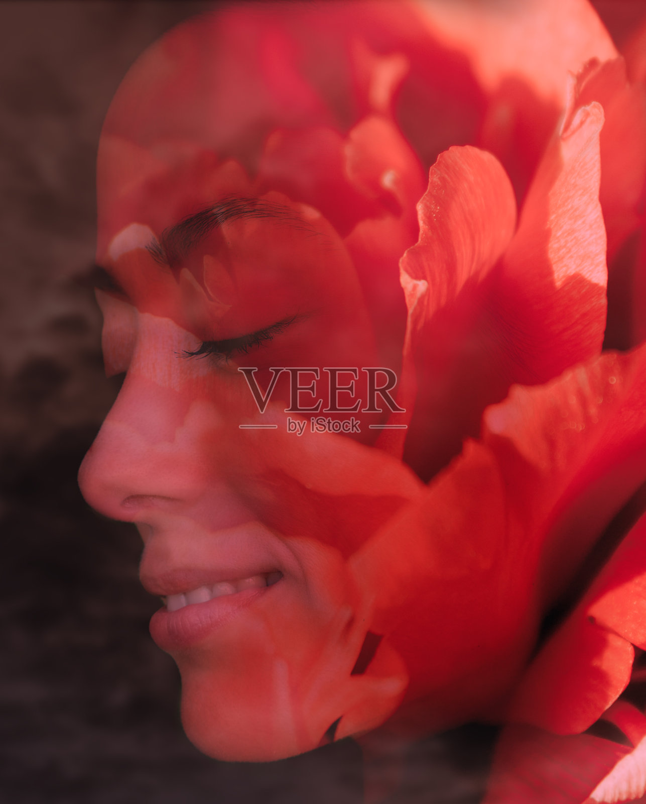 创造性的肖像照片处理照片摄影图片