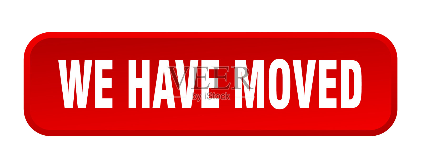 我们已经移动了按钮我们已经移动了3d方块按钮插画图片素材