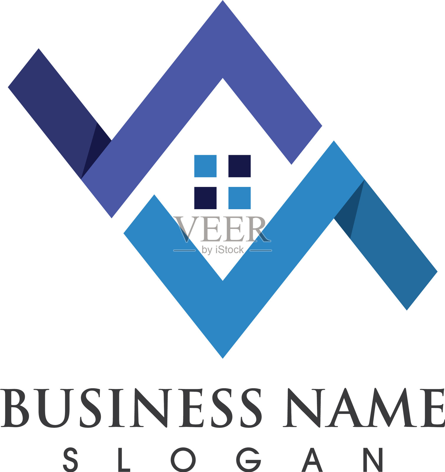 房地产，民宿财产和建筑插画图片素材