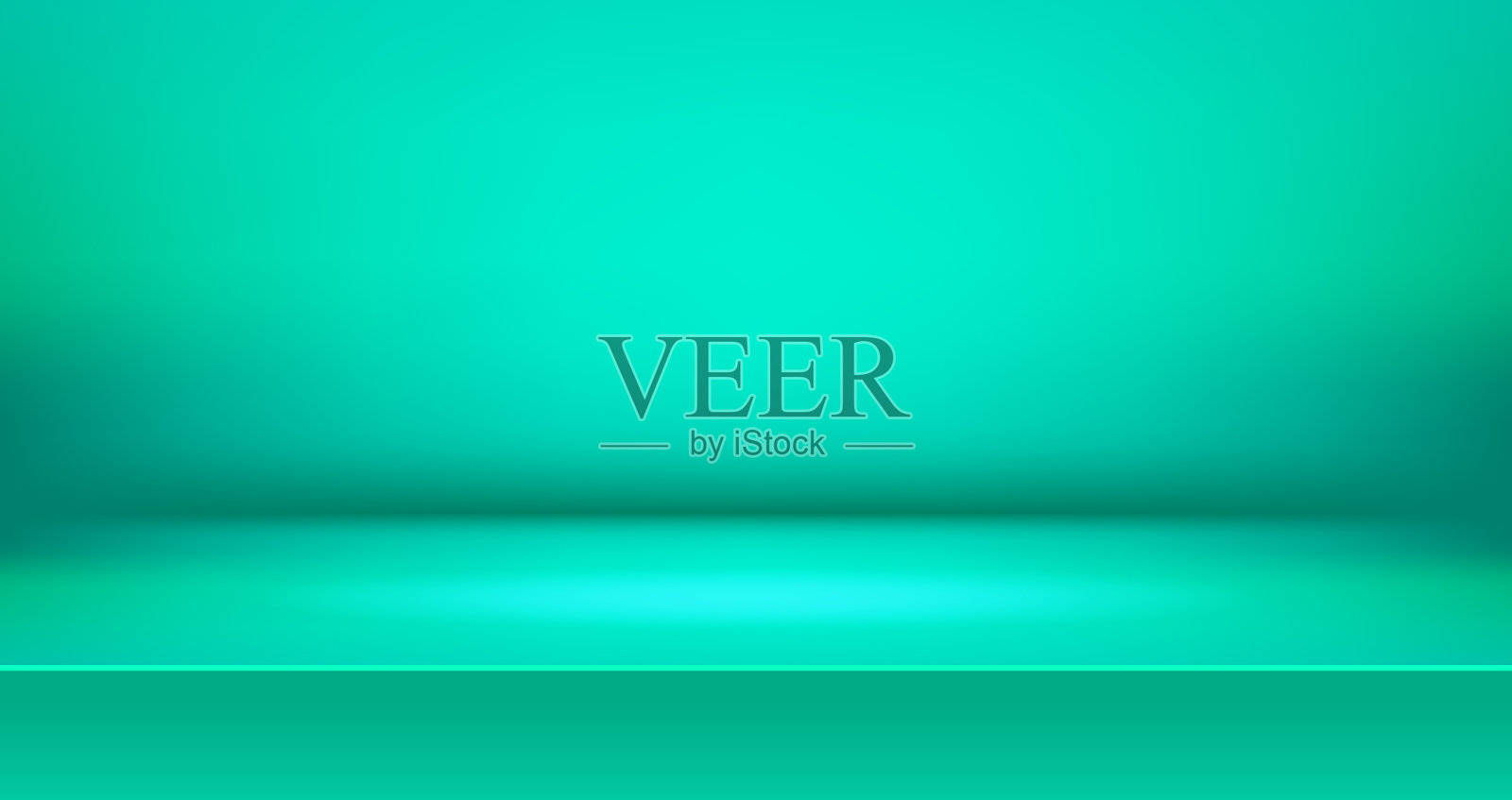 空彩色工作室桌子房间的背景插画图片素材