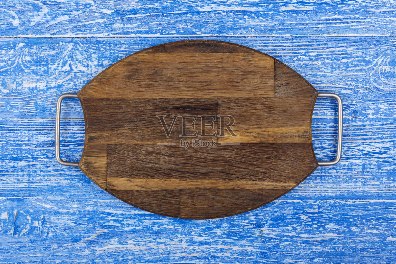 空的砧板。前视图。照片摄影图片