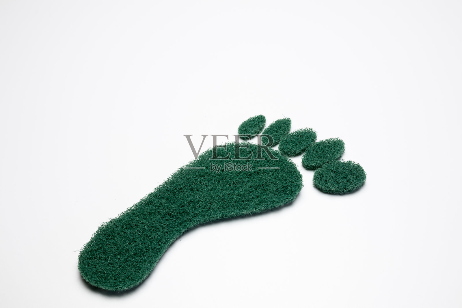 象征环境影响的绿色塑料清洗剂碳足迹照片摄影图片