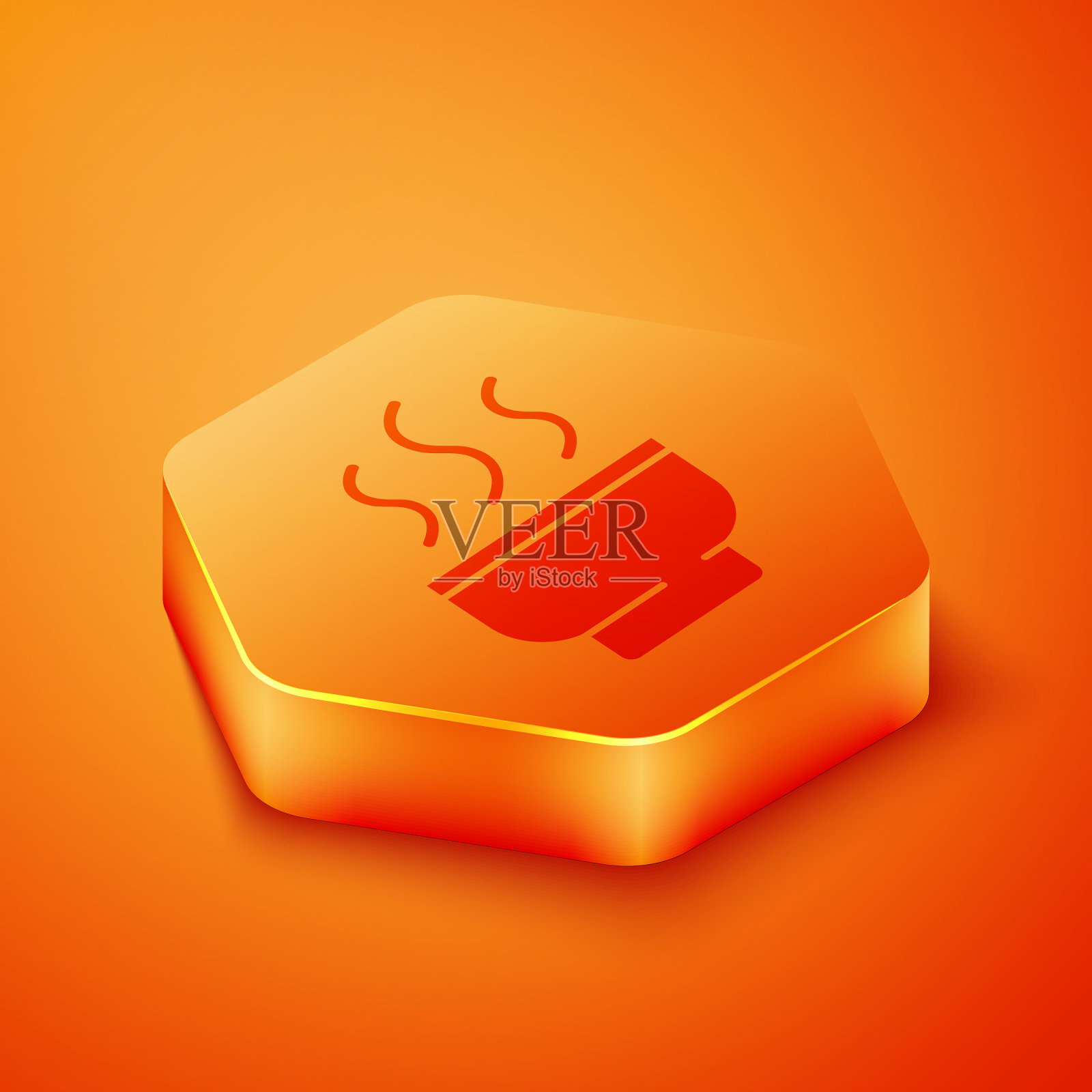 等距中国传统茶道图标图标素材