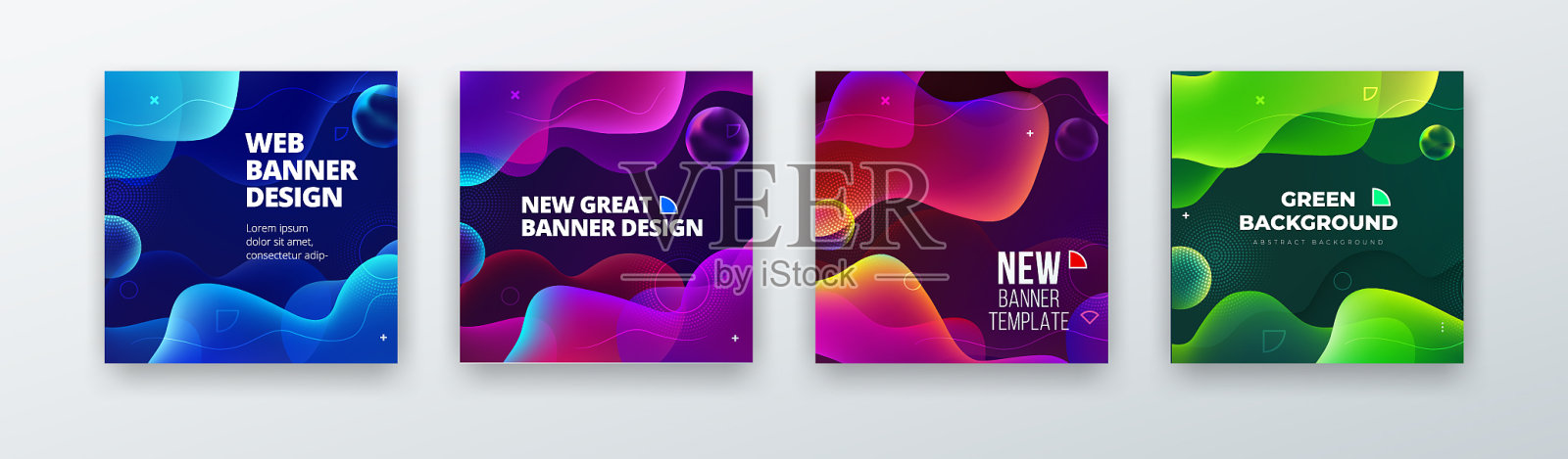 液体颜色背景设计液体梯度插画图片素材