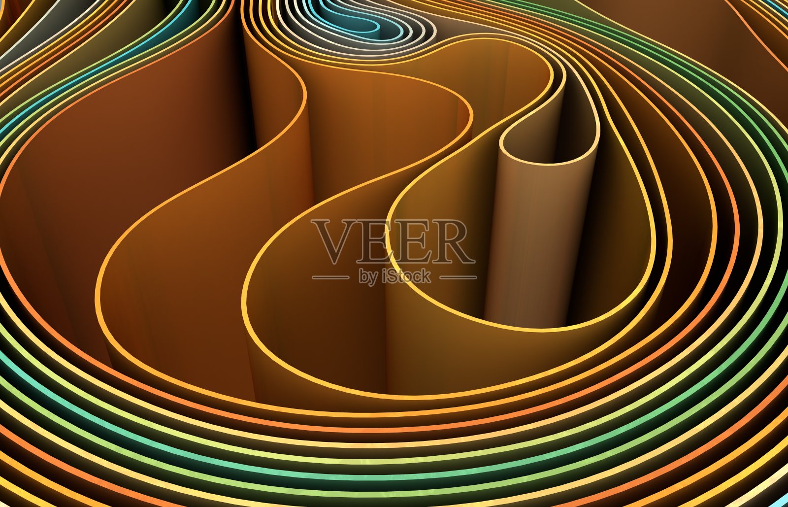 颜色滚床单照片摄影图片