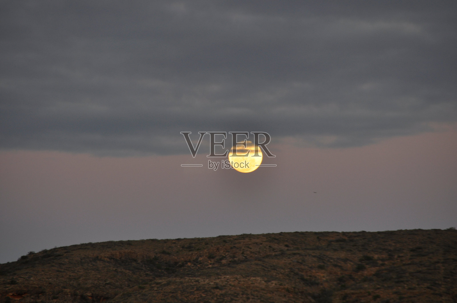 升起的满月照片摄影图片