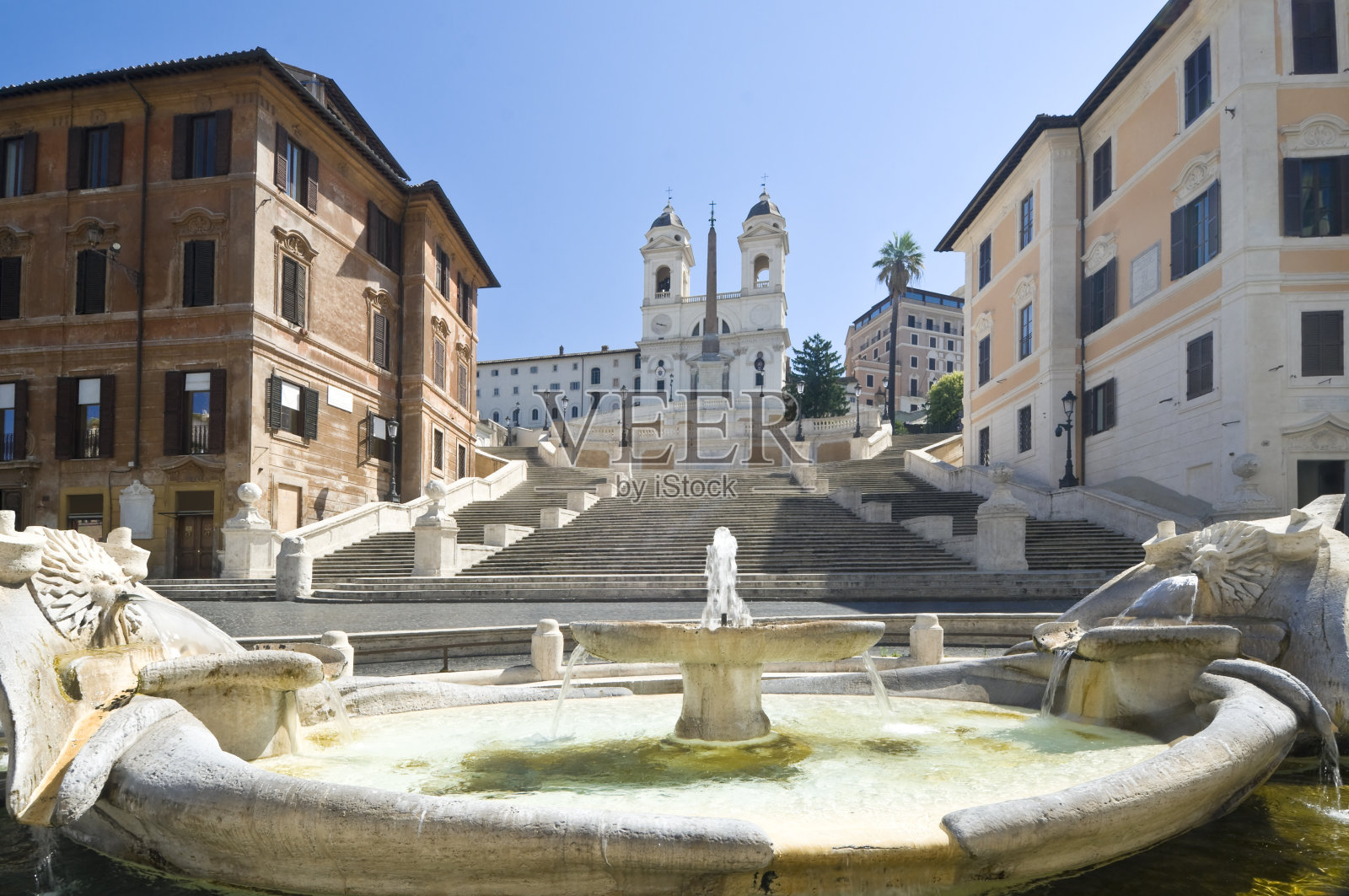 意大利罗马的西班牙台阶照片摄影图片