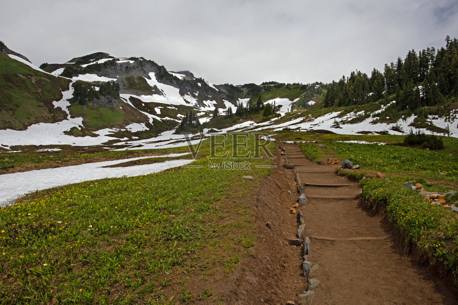山小径照片摄影图片