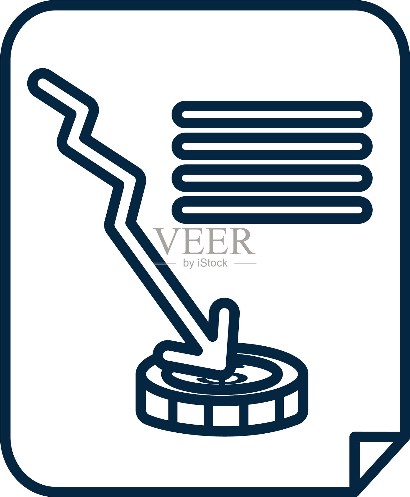 股市崩盘概念财务文件设计元素图片