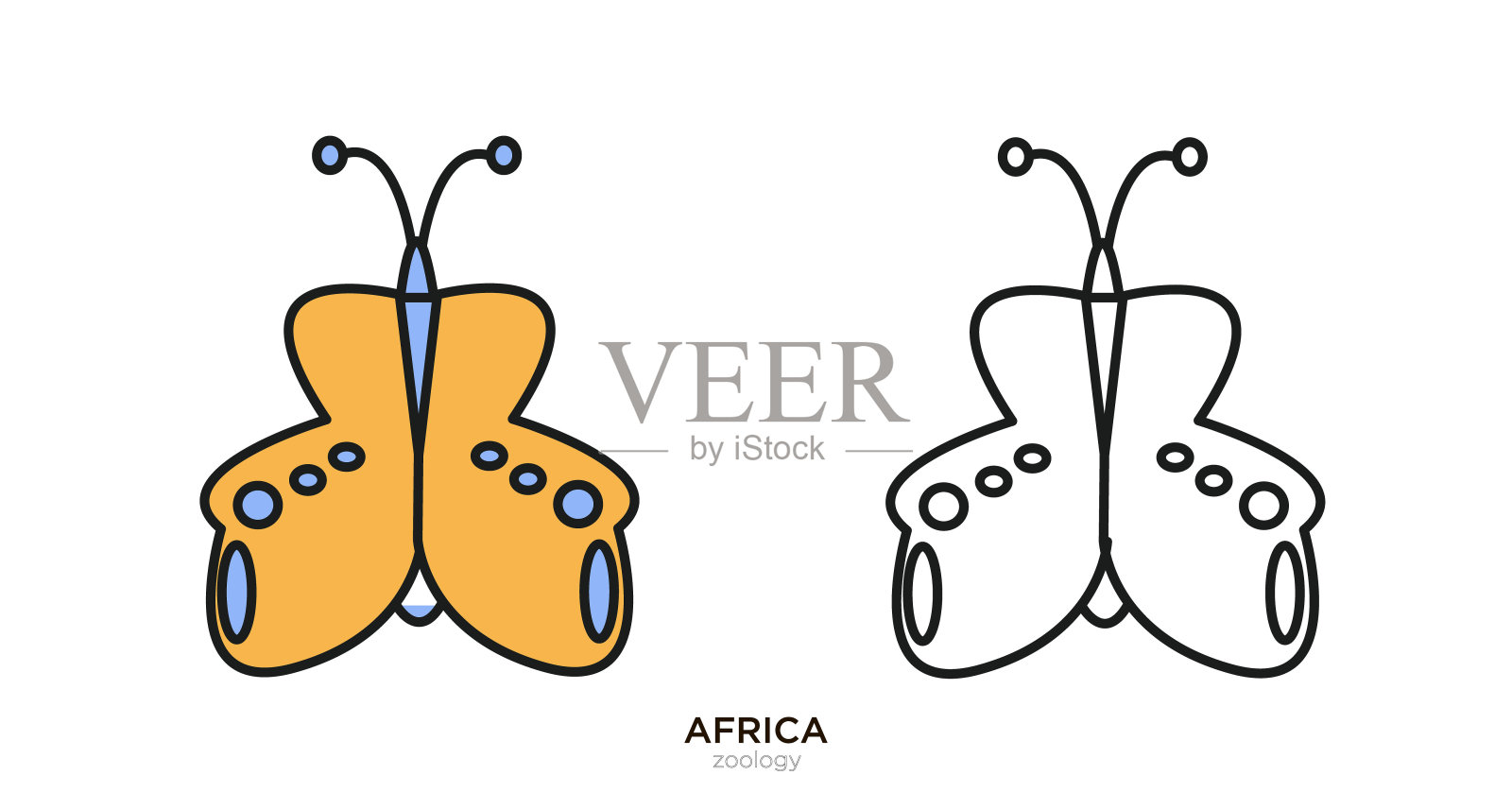 非洲文化插画图片素材