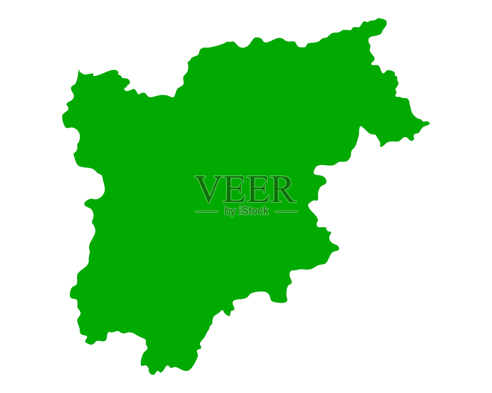 地图trentino-south提洛尔插画图片素材