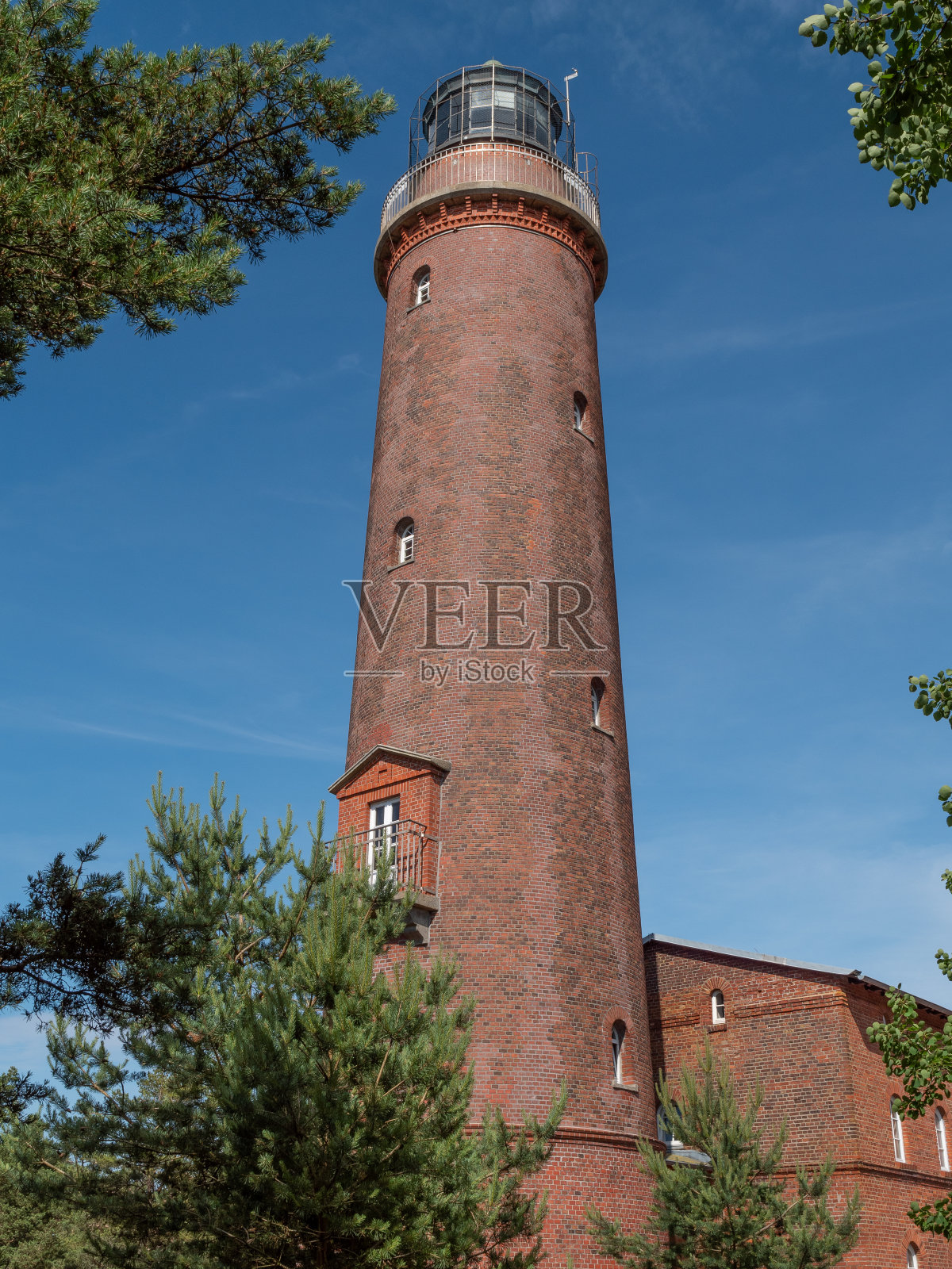 德国波罗的海的灯塔照片摄影图片